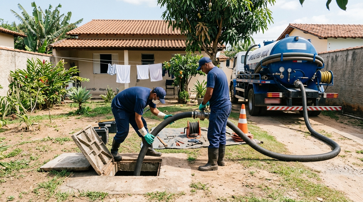 Manutenção de Fossa em Belo Horizonte‑MG